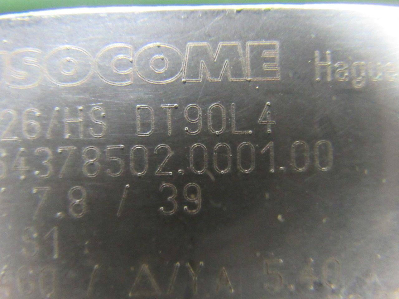 Sew-usocome DT90L4 Electric Motor 3PH 266/460V 1710RPM