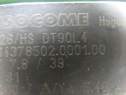 Sew-usocome DT90L4 Electric Motor 3PH 266/460V 1710RPM