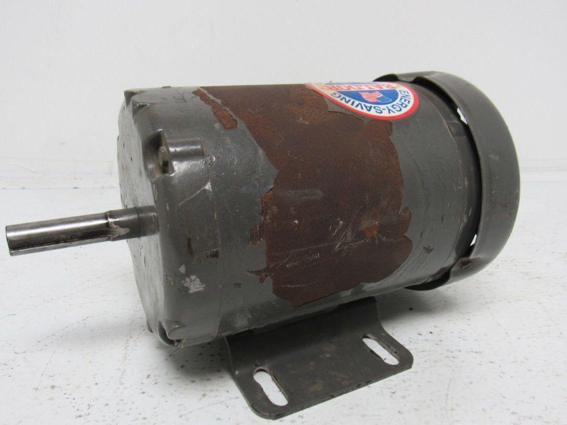Baldor M3539 Electric Motor 1/2 HP 3PH 1140RPM