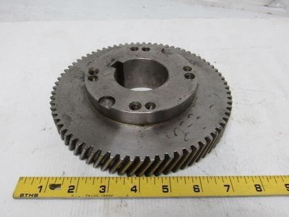 2190 V  72 Tooth Helical Gear 7-1/2" OD X 2-1/8" Hub Dia.