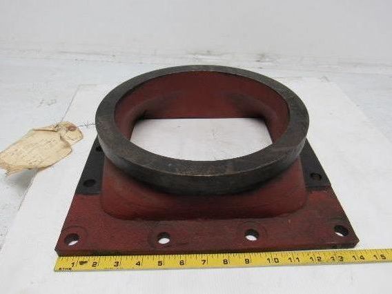 Steel Sliding Knife Gate Valve Body 10" ID Front & Back 5/8" Bolt Holes