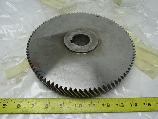 2195 V Left Hand Helical Gear 92 tooth 9-3/8" OD 1-1/2" Keyed Bore