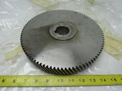 2195 V Left Hand Helical Gear 92 tooth 9-3/8" OD 1-1/2" Keyed Bore