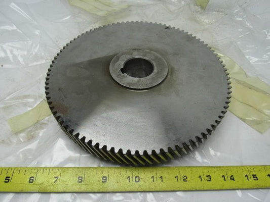 2195 V Left Hand Helical Gear 92 tooth 9-3/8" OD 1-1/2" Keyed Bore