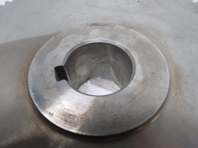 2195 V Left Hand Helical Gear 92 tooth 9-3/8" OD 1-1/2" Keyed Bore