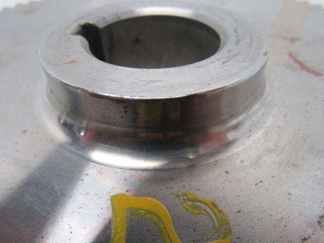 2195 V Left Hand Helical Gear 92 tooth 9-3/8" OD 1-1/2" Keyed Bore