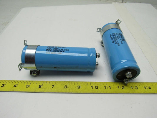 Mallory CGS153U075V5L CGS Cap Screw Terminal Aluminum Capacitor Lot of 2