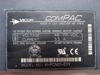 COMPAC VI-PCN01-EYY Power Supply 48VDC 3.5 A