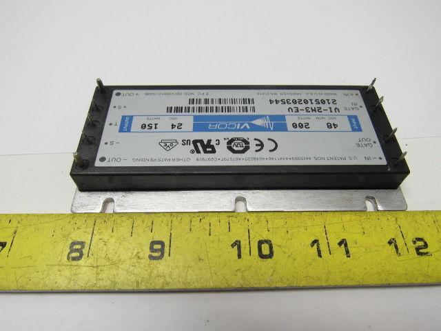Vicor VI-2N3-EV Isolated DC/DC Converter  48V IN 24V OUT 150W