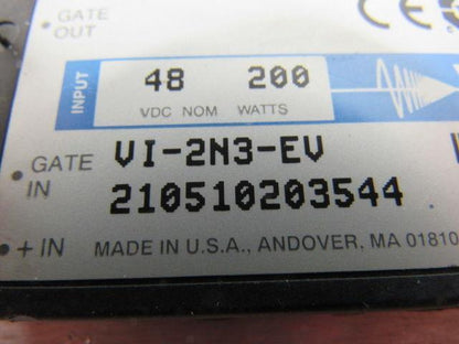 Vicor VI-2N3-EV Isolated DC/DC Converter  48V IN 24V OUT 150W