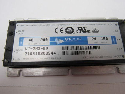 Vicor VI-2N3-EV Isolated DC/DC Converter  48V IN 24V OUT 150W