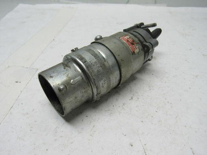 R&S Everlok RE-20097 600 VAC/250 VDC  20 AMP 9 POLE 12 WIRE Twist Lock Plug