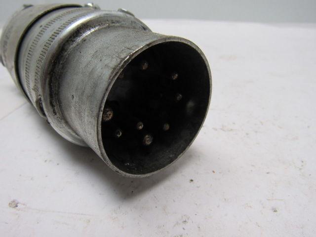 R&S Everlok RE-20097 600 VAC/250 VDC  20 AMP 9 POLE 12 WIRE Twist Lock Plug