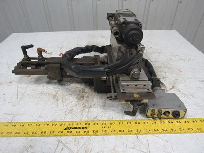 Nelson 751-694-050 Automated Welder w/ Three Linear Slides & Connector Cable