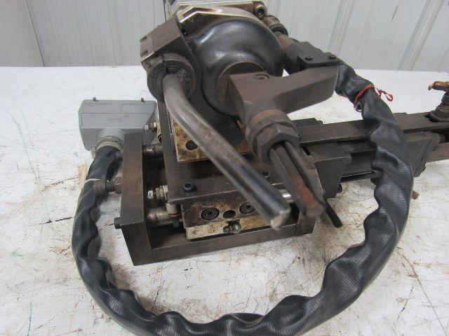 Nelson 751-694-050 Automated Welder w/ Three Linear Slides & Connector Cable