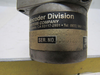 BEI H20DB-25-SS-200-AB-3904-SM14-24V Incremental Optical Encoder