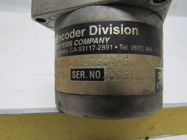 BEI H20DB-25-SS-200-AB-3904-SM14-24V Incremental Optical Encoder