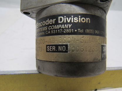 BEI H20DB-25-SS-200-AB-3904-SM14-24V Incremental Optical Encoder