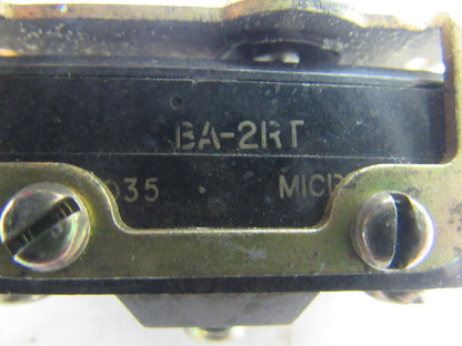 Micro Switch BA-2RT Limit Switch Pin Plunger 20A 250VAC Lot of 6