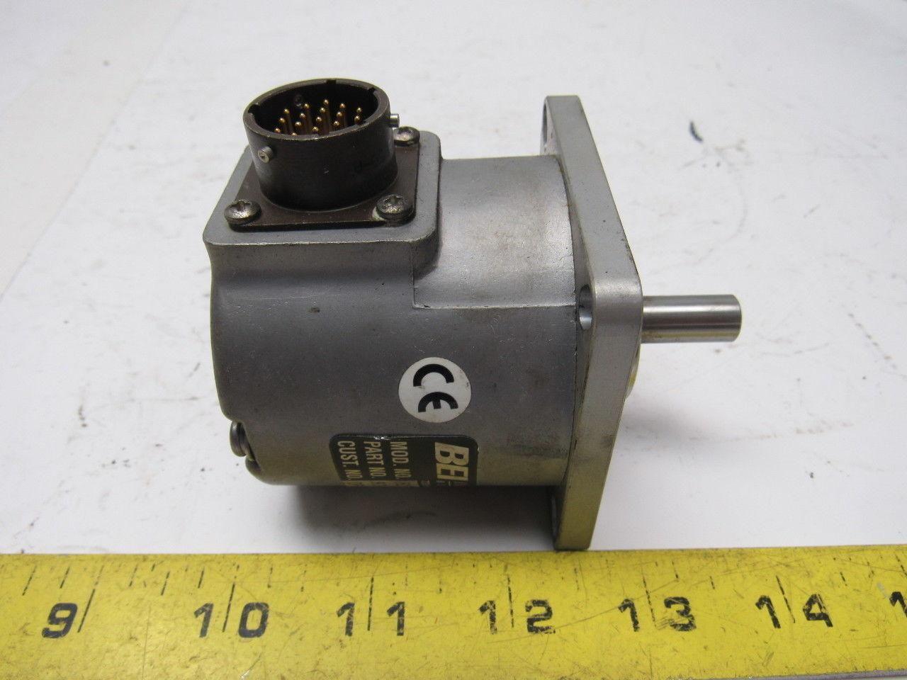 BEI H25D-F62-SS-12GC-7273-CW-SM14/19-S Industrial Optical Incremental Encoder
