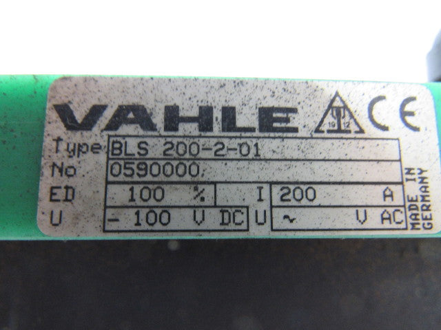 Vahle SA-BLS200-2-01 AGV Insulated Collector 2 Phase 200A