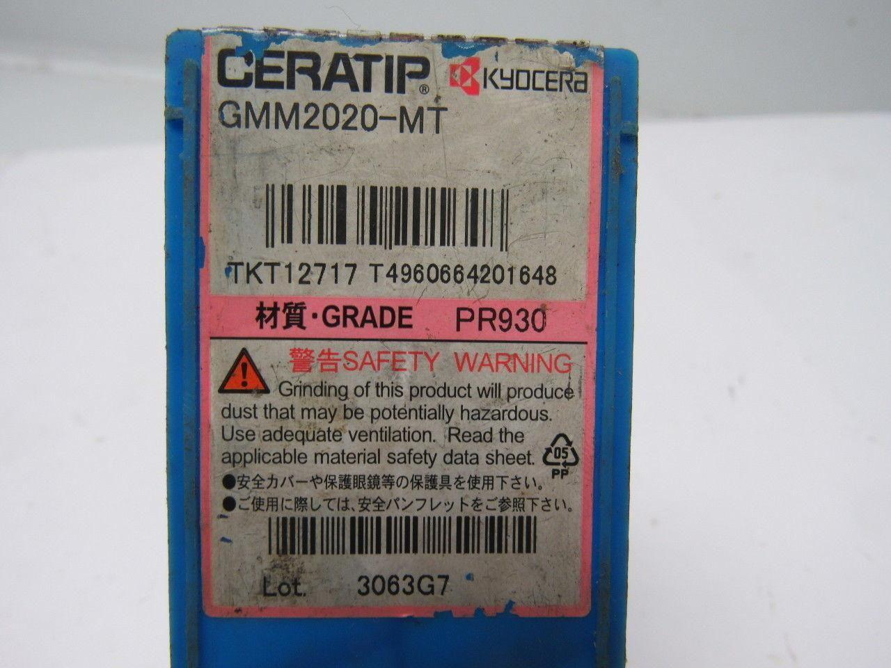 Kyocera TKT12717 Carbide Insert Chip Breaker Box of 5