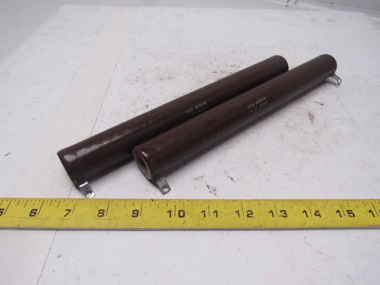 Memcor FR200 9522 Chassis Mount Resistor 35 Ohm Lot Of 2