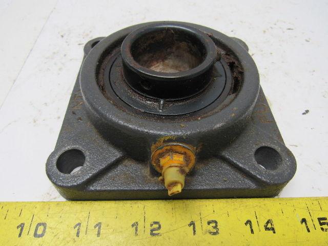 NTN FU207V Flange Bearing 4 Bolt 1-7/16" Bore 3-5/8" Bolt Hole Center to Center