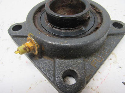 NTN FU207V Flange Bearing 4 Bolt 1-7/16" Bore 3-5/8" Bolt Hole Center to Center