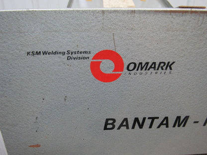 KSM OMARK Bantam Pack 550 Stud Welding Control Unit 208/230 416/480 580 Volt
