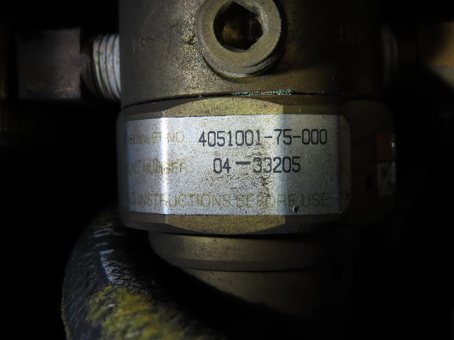 PROSTAR PLATINUM Praxair Gas Regulator Assembly & Gauges W/Mount