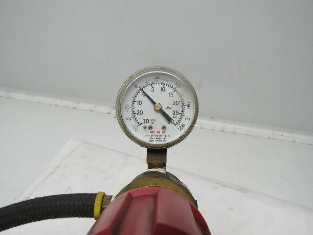 PROSTAR PLATINUM Praxair Gas Regulator Assembly & Gauges W/Mount