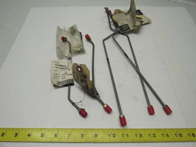 Hyster 0208535 Hyster Tube Assembly Assorted Lot OF 7 Pieces