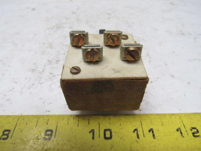 Westinghouse OTIC Heavy Duty Oil-Tite Contact Block Lot of 2