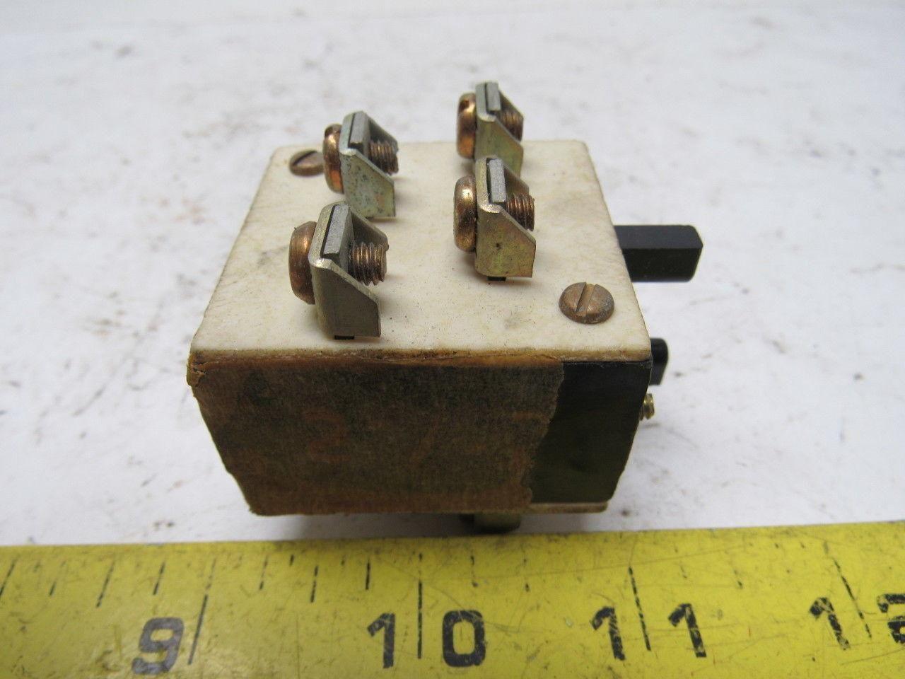 Westinghouse OTIC Heavy Duty Oil-Tite Contact Block Lot of 2
