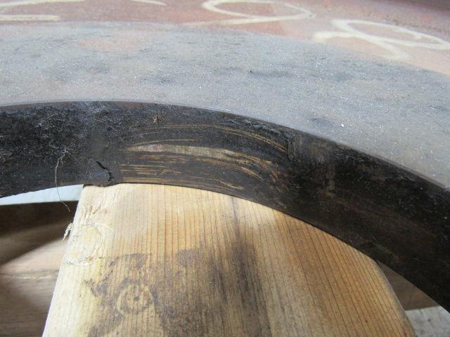 American Pulverizer 233939 Coal Cracker End Disc FCC-4 25-1/2" OD X 2-3/8" Thick