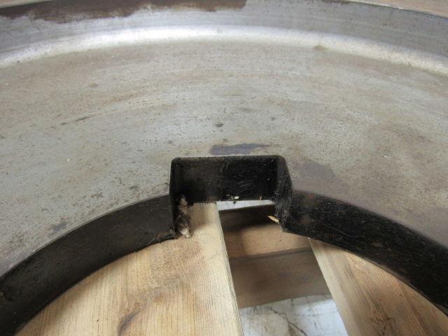 American Pulverizer 233939 Coal Cracker End Disc FCC-4 25-1/2" OD X 2-3/8" Thick