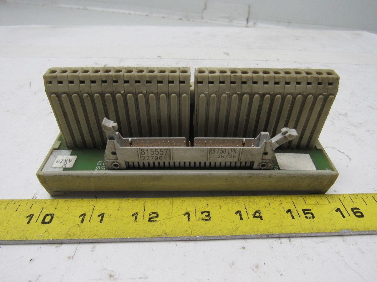 Weidmuller RSF 50/LPK2H Cable Terminal Block Rail Mounted