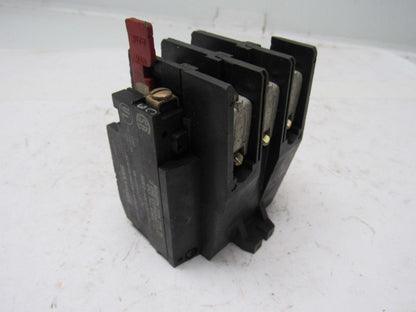 Sylvania/Joslyn Clark 7324 TM 3 Line Overload Relay Size 2 600V