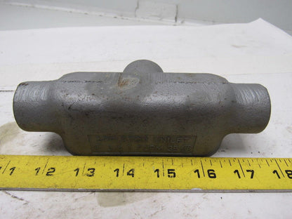 Appleton T Form 35 3/4" T Form 35 Unilet Conduit Body Lot of 4