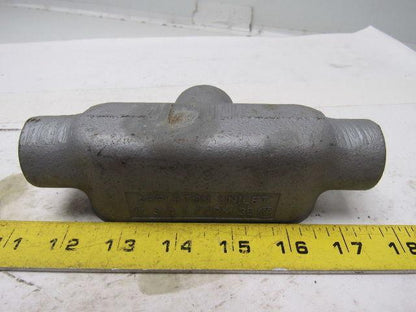Appleton T Form 35 3/4" T Form 35 Unilet Conduit Body Lot of 4