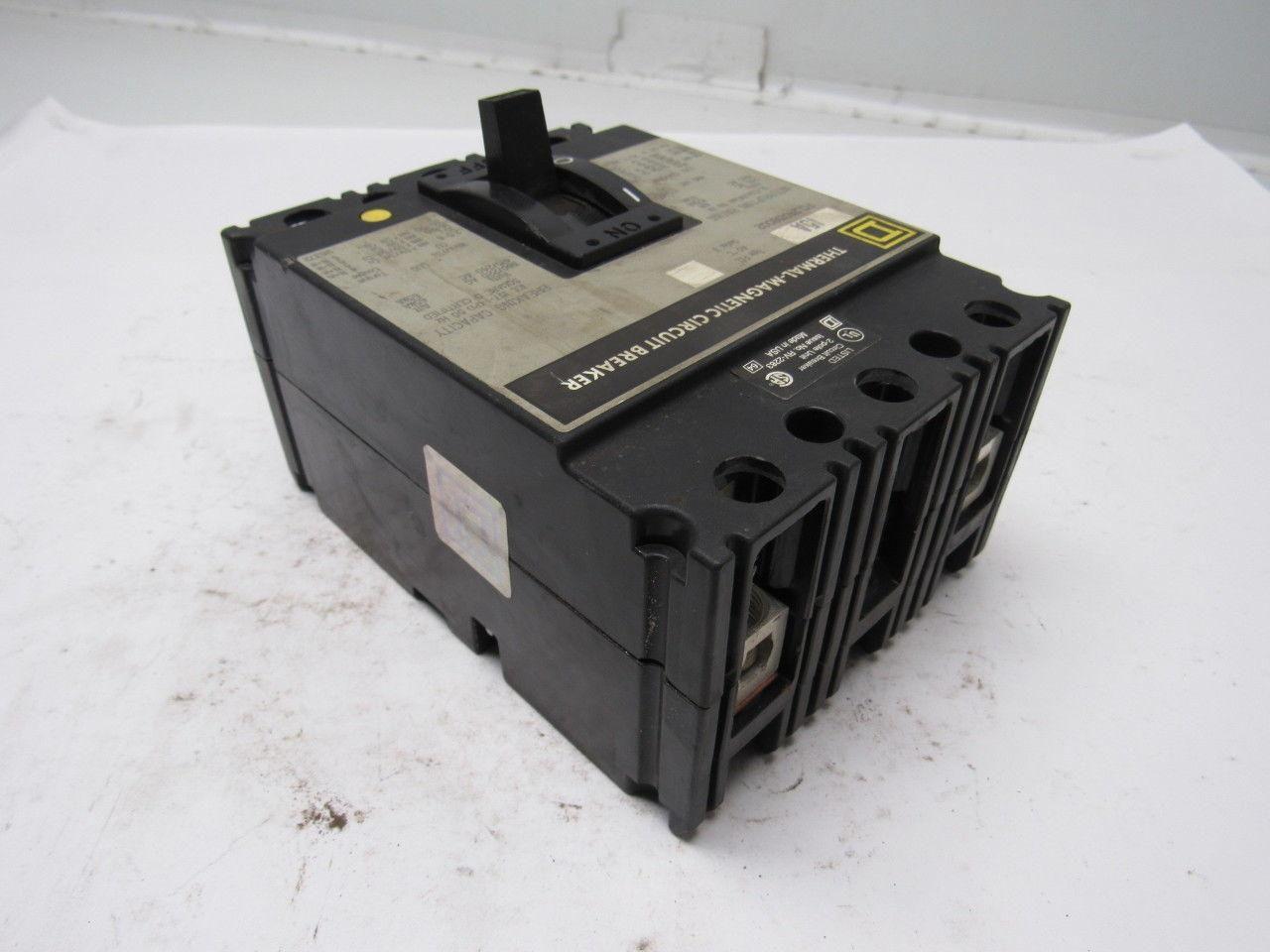 Square D FCL240158002 15 AMP Thermal Magnetic Circuit Breaker