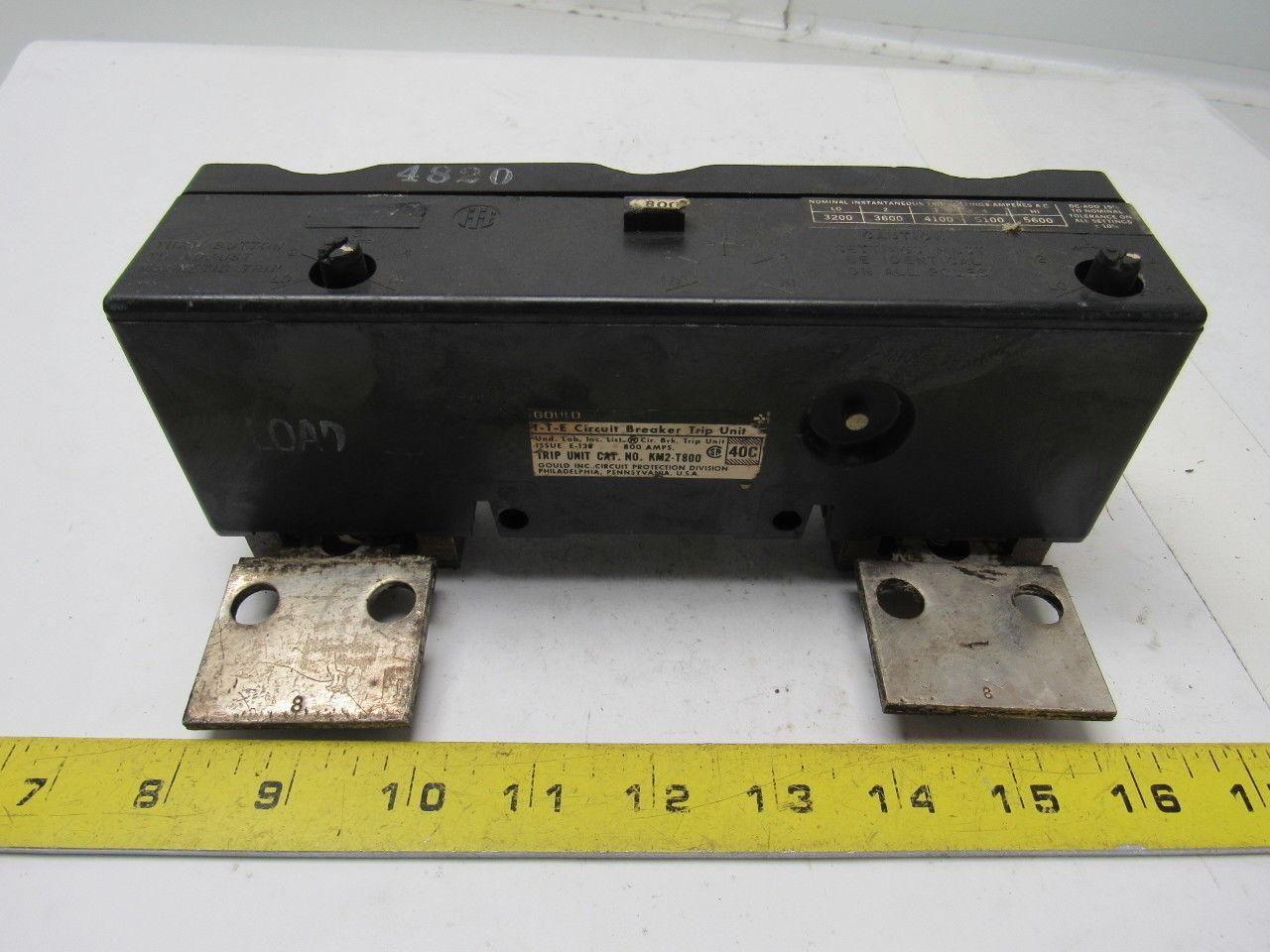 ITE KM2-T800 800 Amp Bolt on Circuit Breaker 600VAC 2 Pole