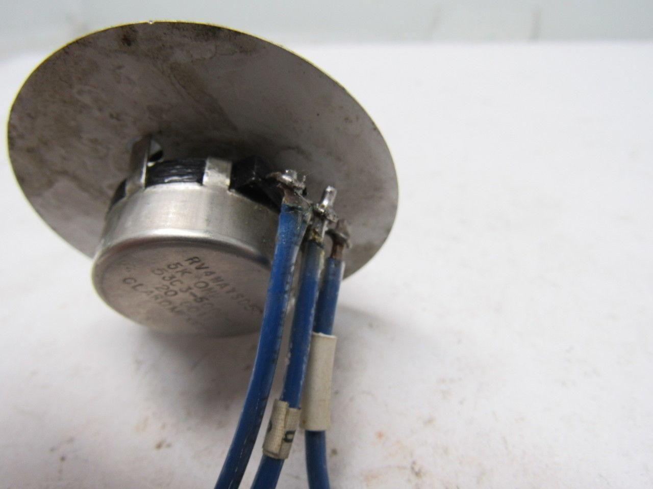 Ohmite RV4NAYSD502A Industrial Potentiometer 2W 5K Ohm