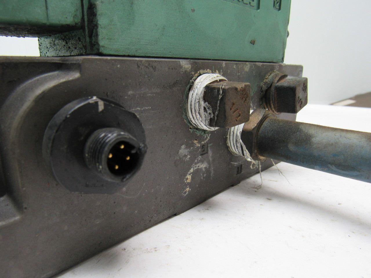 Numatics 124BA43BMP56Y61 2 Position 4 Way Single Solenoid Spring Return Valve