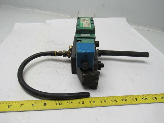 Numatics 124BA43BMP56Y61 2 Position 4 Way Single Solenoid Spring Return Valve