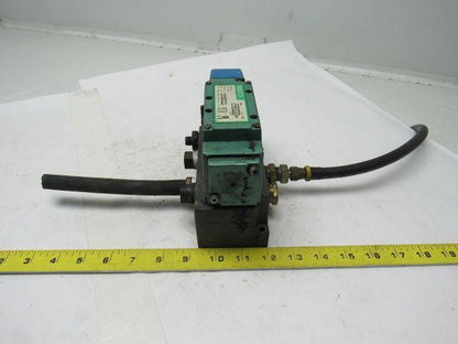Numatics 124BA43BMP56Y61 2 Position 4 Way Single Solenoid Spring Return Valve