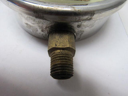 Weksler 4" Pressure Gauge 0-60psi Glycerin Filled Bottom mount 1/4"NPT