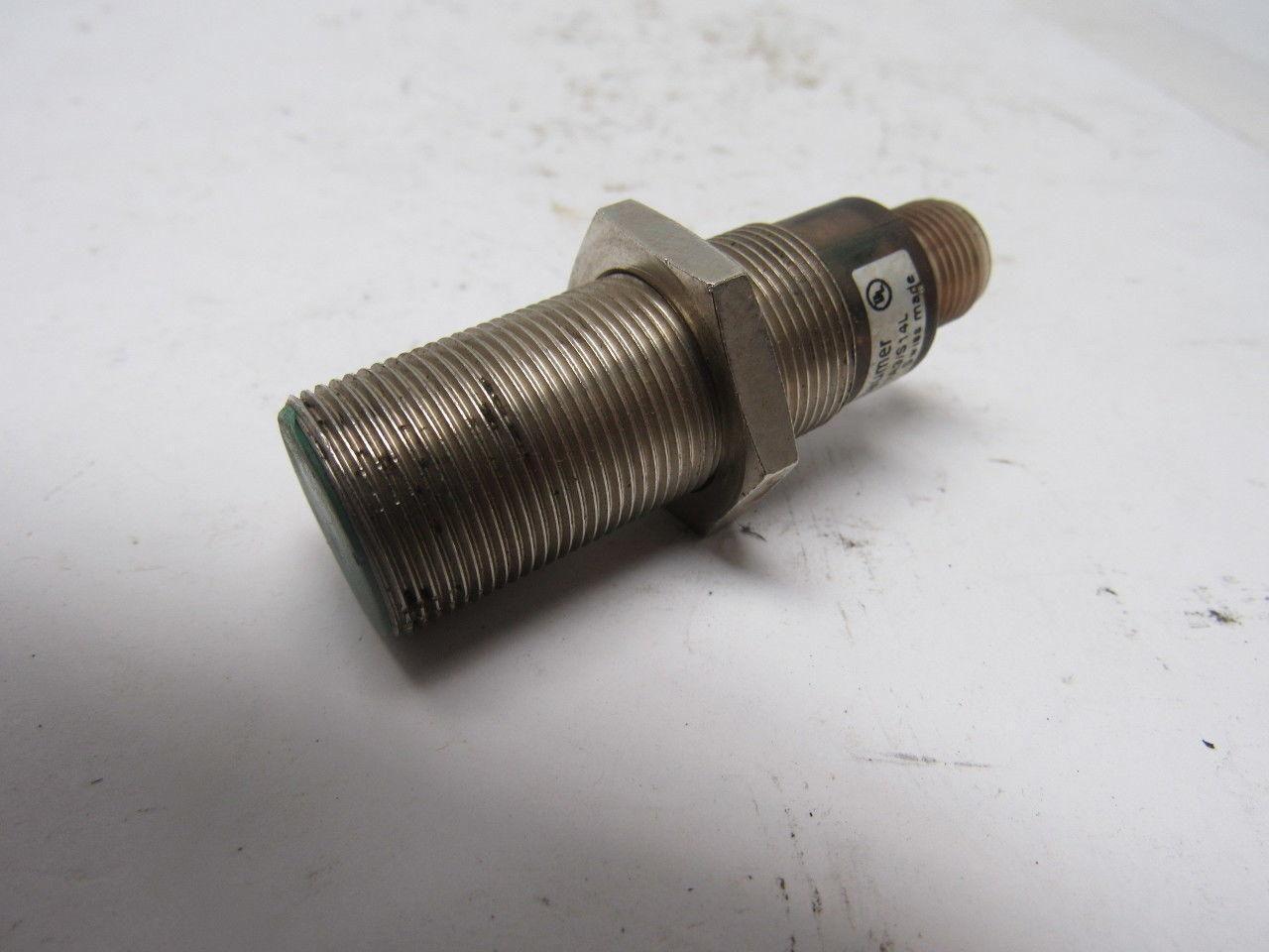 Baumer Electric IFRM 18P17A3/S14L Inductive Proximity Sensor 10-30VDC M18mm