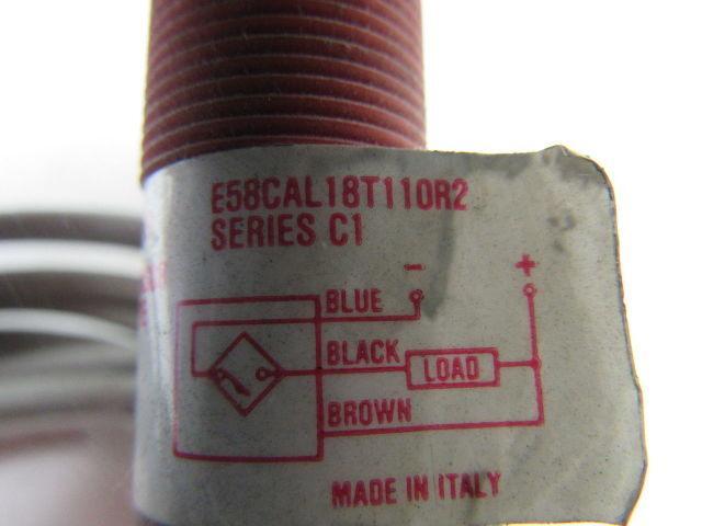 Eaton Cutler Hammer E58CAL18T110R2 Photoelectric Sensor 18 Mm Full Tubular